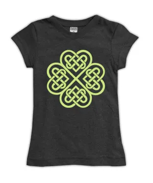 Celtic Clover Fitted Tee