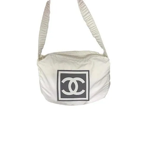 Chanel White Logo Windbreaker