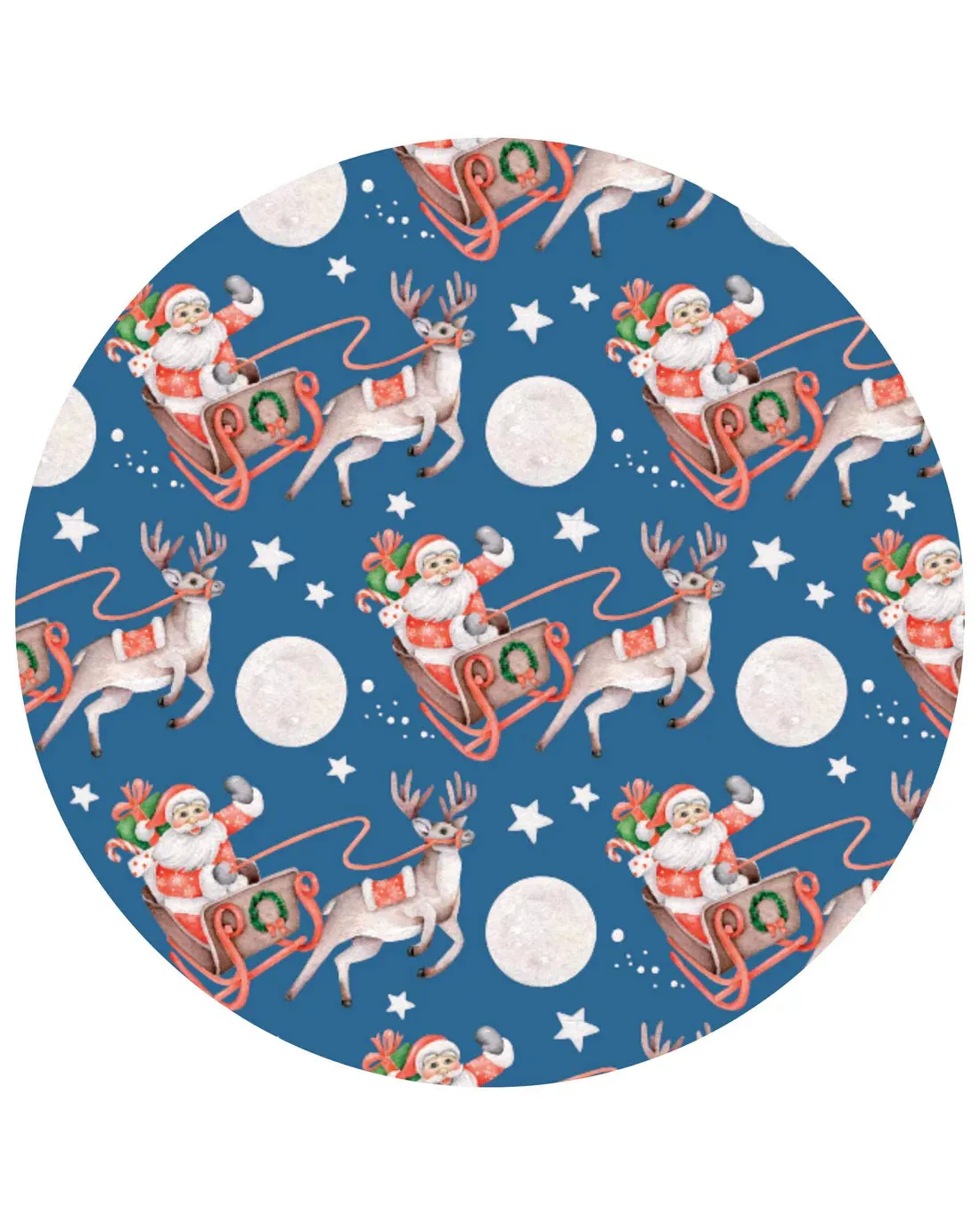 Claus Bamboo Zippered Footie
