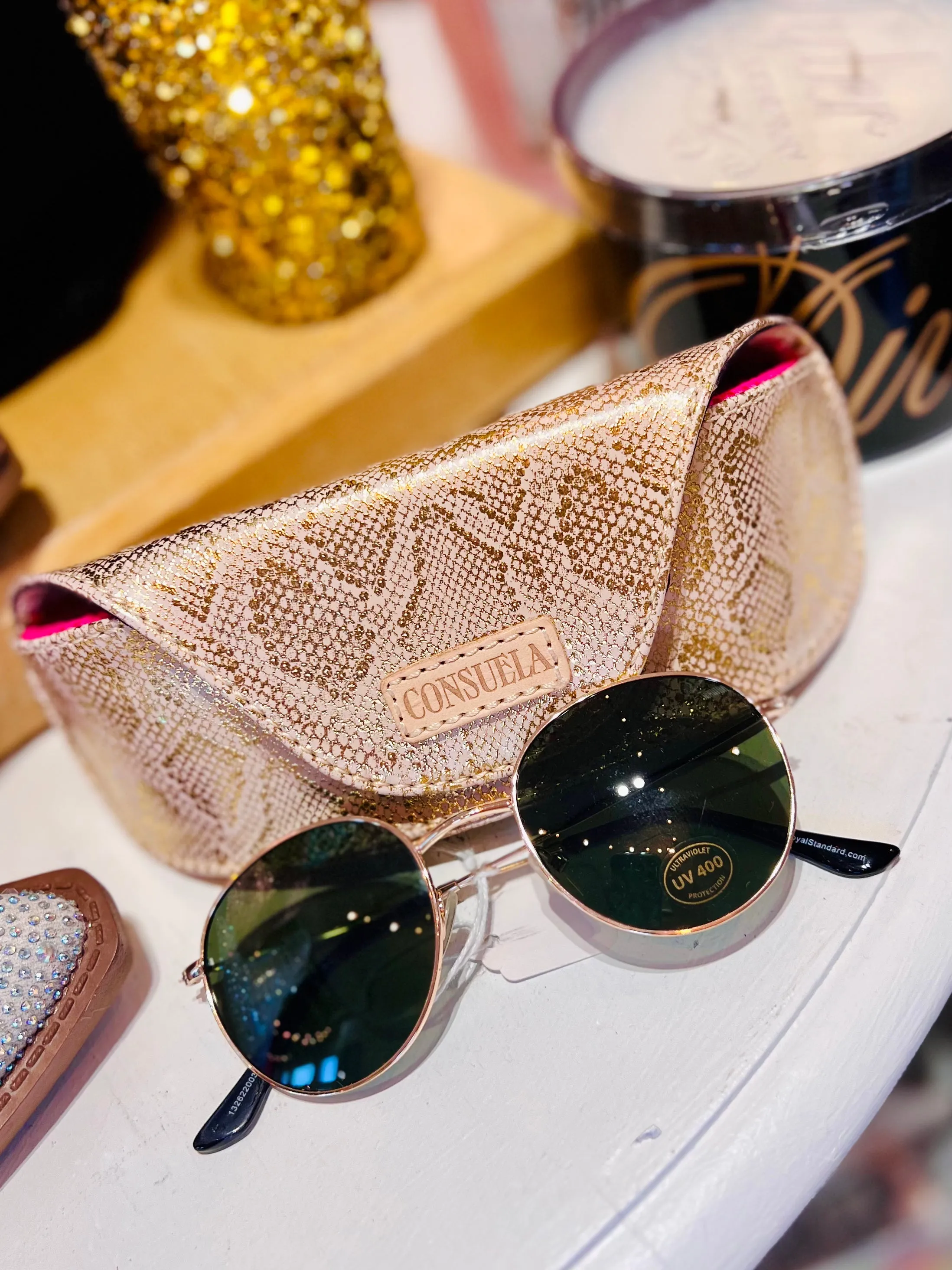 Consuela - Snakeskin Sunglass Case
