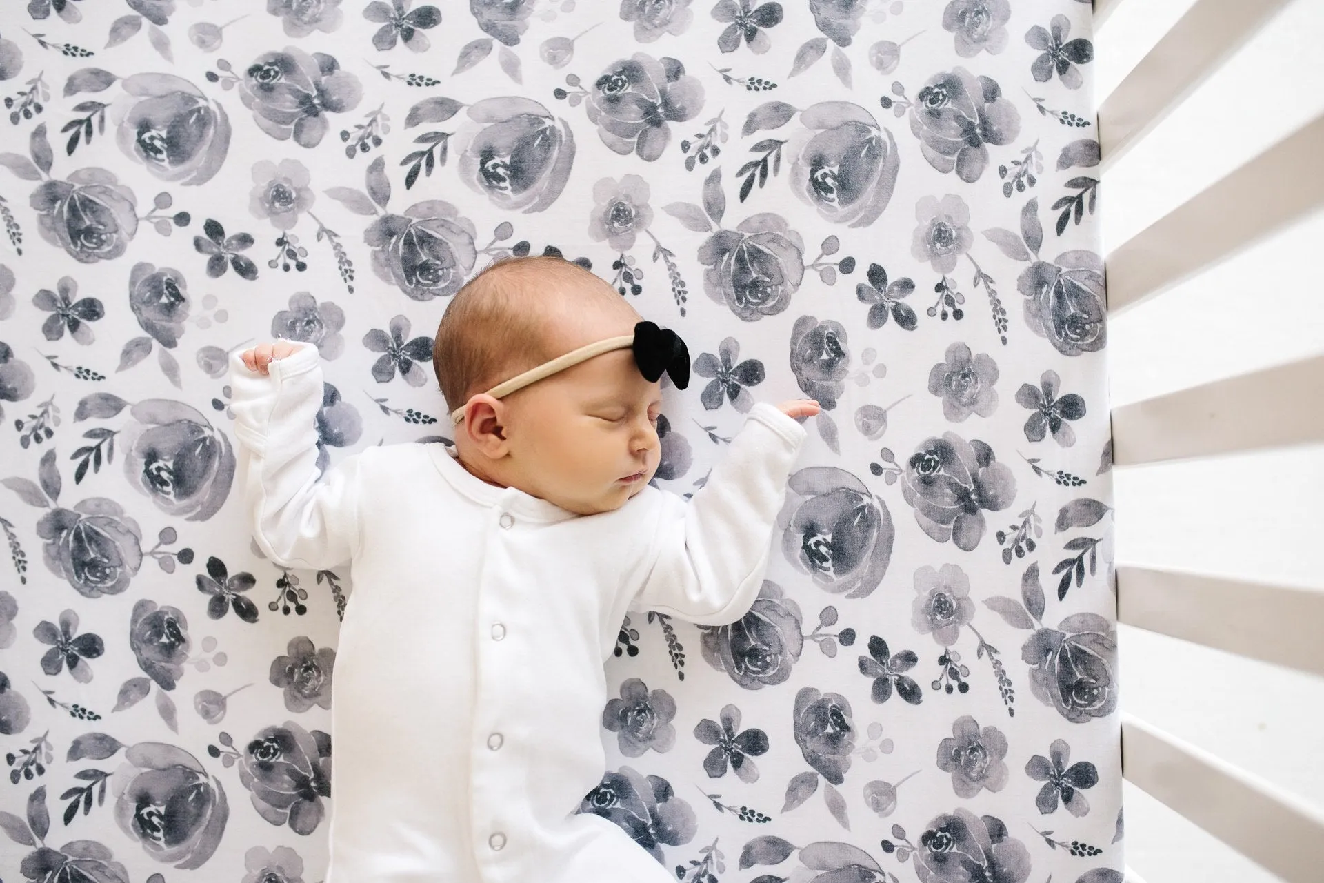 Copper Pearl Rowan Fitted Crib Sheet