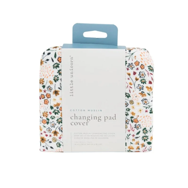 Cotton Muslin Changing Pad Cover