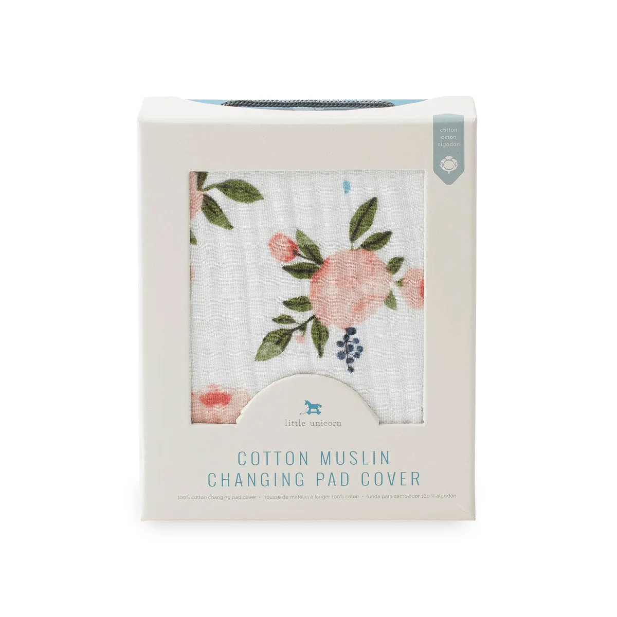 Cotton Muslin Changing Pad Cover