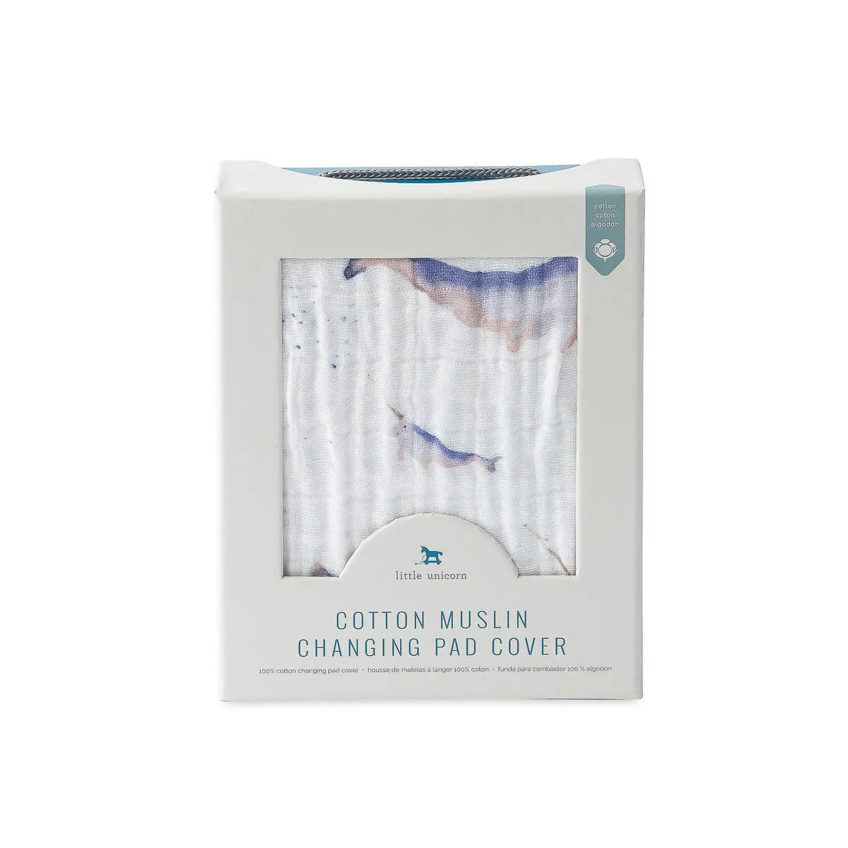 Cotton Muslin Changing Pad Cover