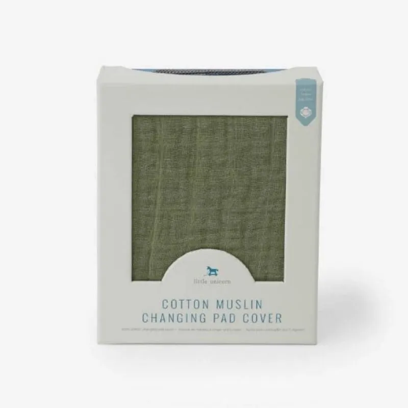 Cotton Muslin Changing Pad Cover