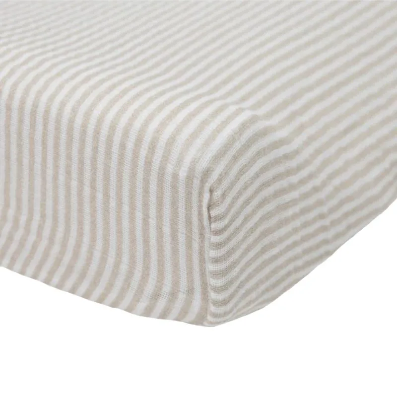 Cotton Muslin Changing Pad Cover