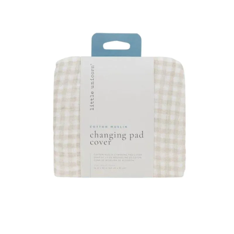 Cotton Muslin Changing Pad Cover