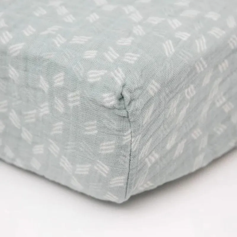 Cotton Muslin Changing Pad Cover