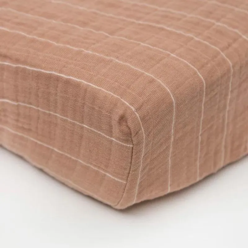 Cotton Muslin Changing Pad Cover