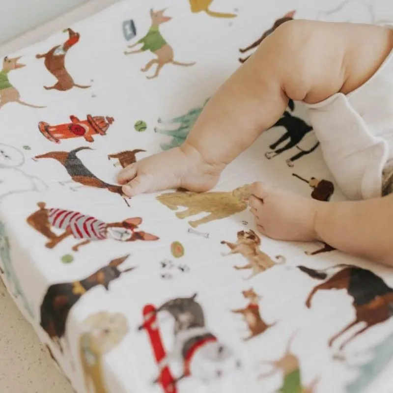 Cotton Muslin Changing Pad Cover