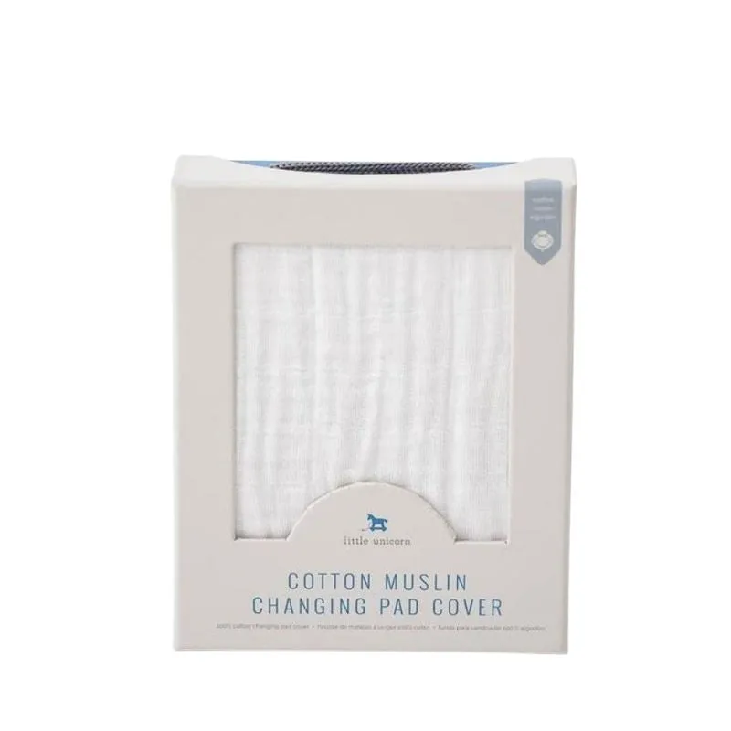 Cotton Muslin Changing Pad Cover