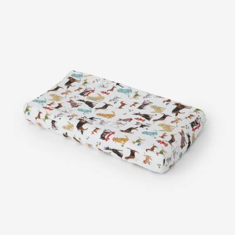 Cotton Muslin Changing Pad Cover