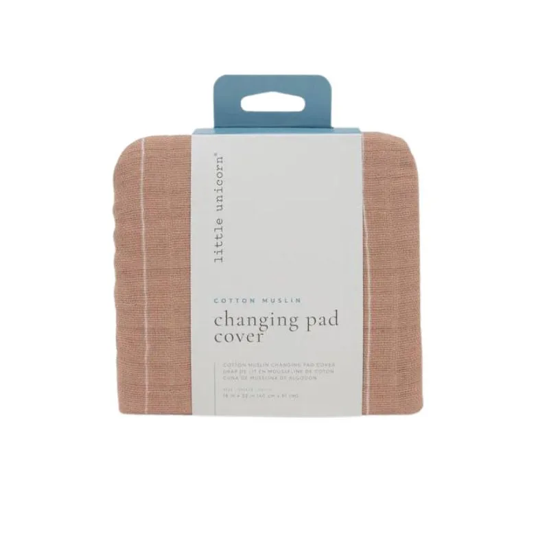 Cotton Muslin Changing Pad Cover