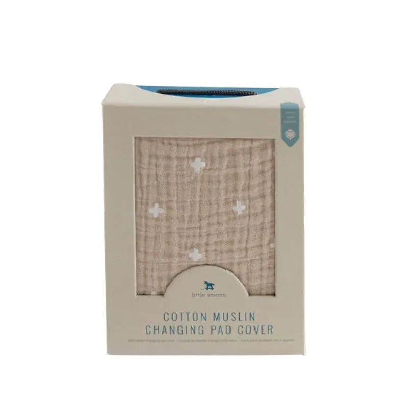 Cotton Muslin Changing Pad Cover
