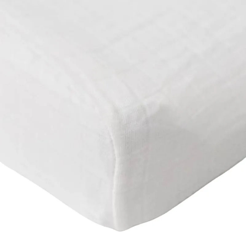 Cotton Muslin Changing Pad Cover
