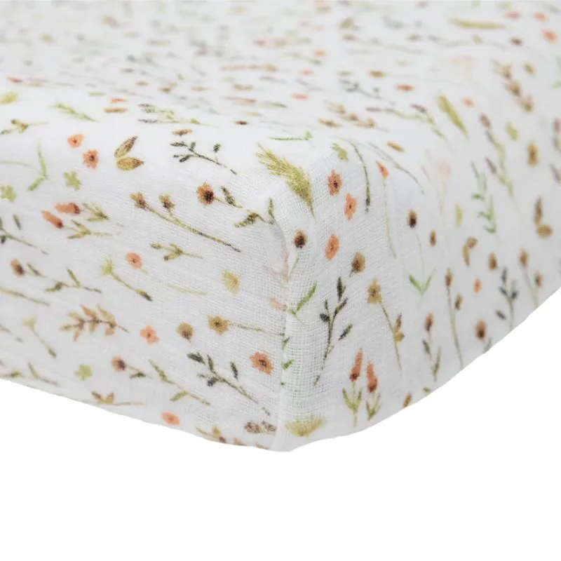 Cotton Muslin Changing Pad Cover
