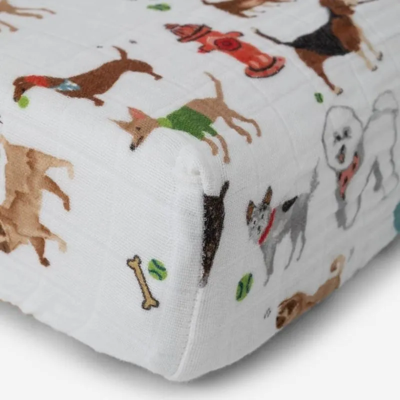 Cotton Muslin Changing Pad Cover
