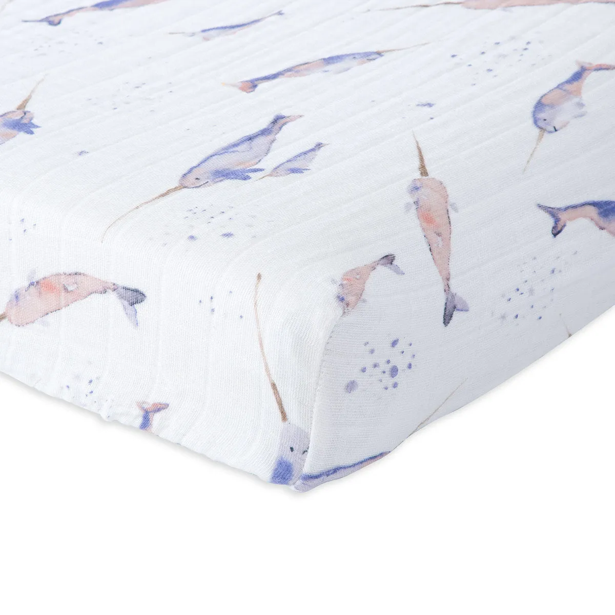 Cotton Muslin Changing Pad Cover