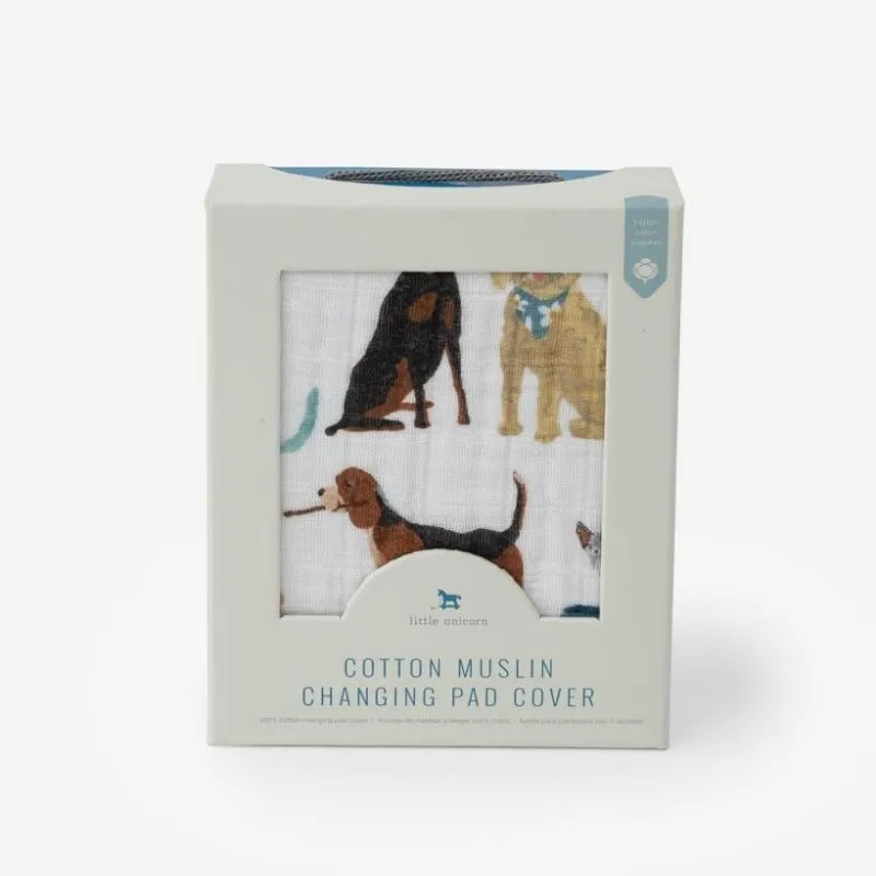 Cotton Muslin Changing Pad Cover