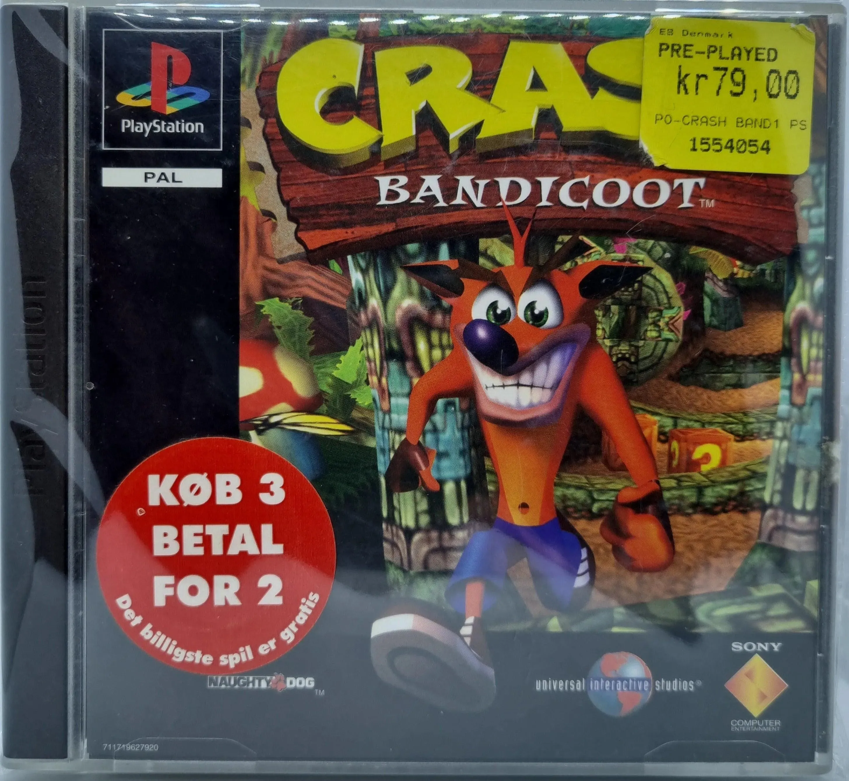 Crash Bandicoot (u. manual)