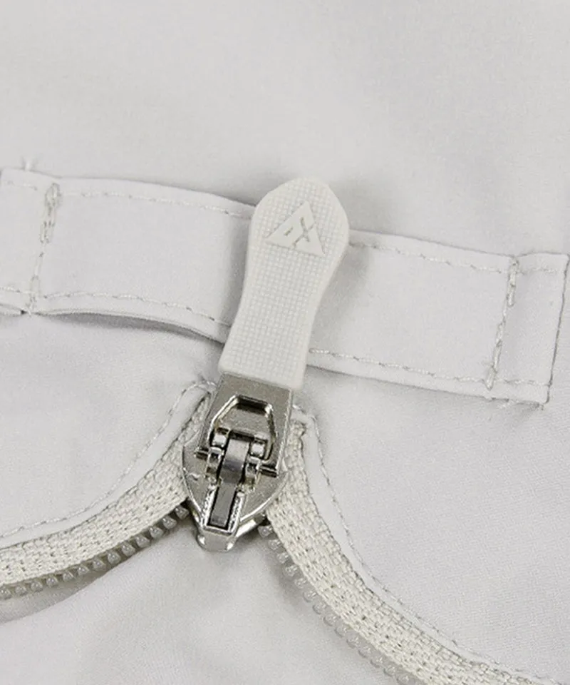 CREVE NINE: Men's Packable Swing Jacket - Ivory