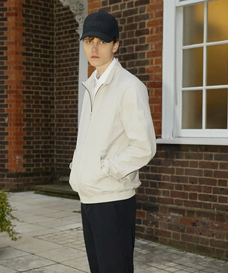 CREVE NINE: Men's Packable Swing Jacket - Ivory