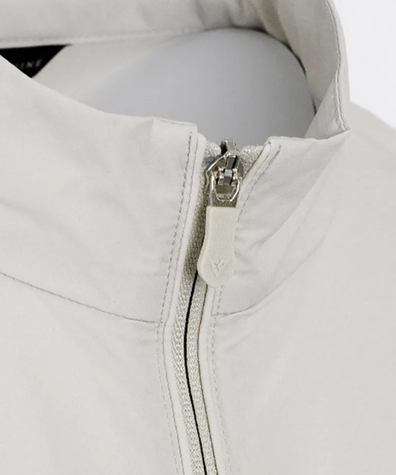 CREVE NINE: Men's Packable Swing Jacket - Ivory