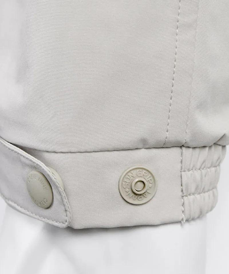 CREVE NINE: Men's Packable Swing Jacket - Ivory