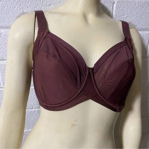 Curvy Kate Wonderfull Full Cup Bra - Auburn 30i 30DDDDDD High Impact Supportive