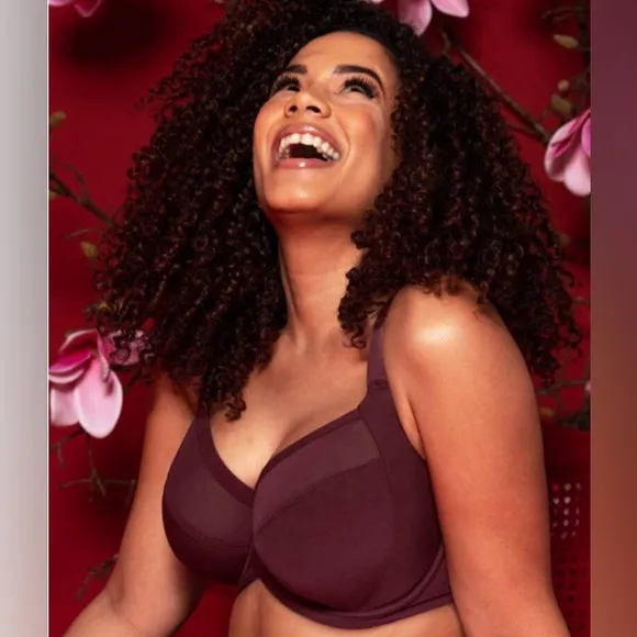 Curvy Kate Wonderfull Full Cup Bra - Auburn 30i 30DDDDDD High Impact Supportive