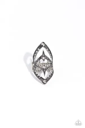 Daring Diamonds - Silver Ring