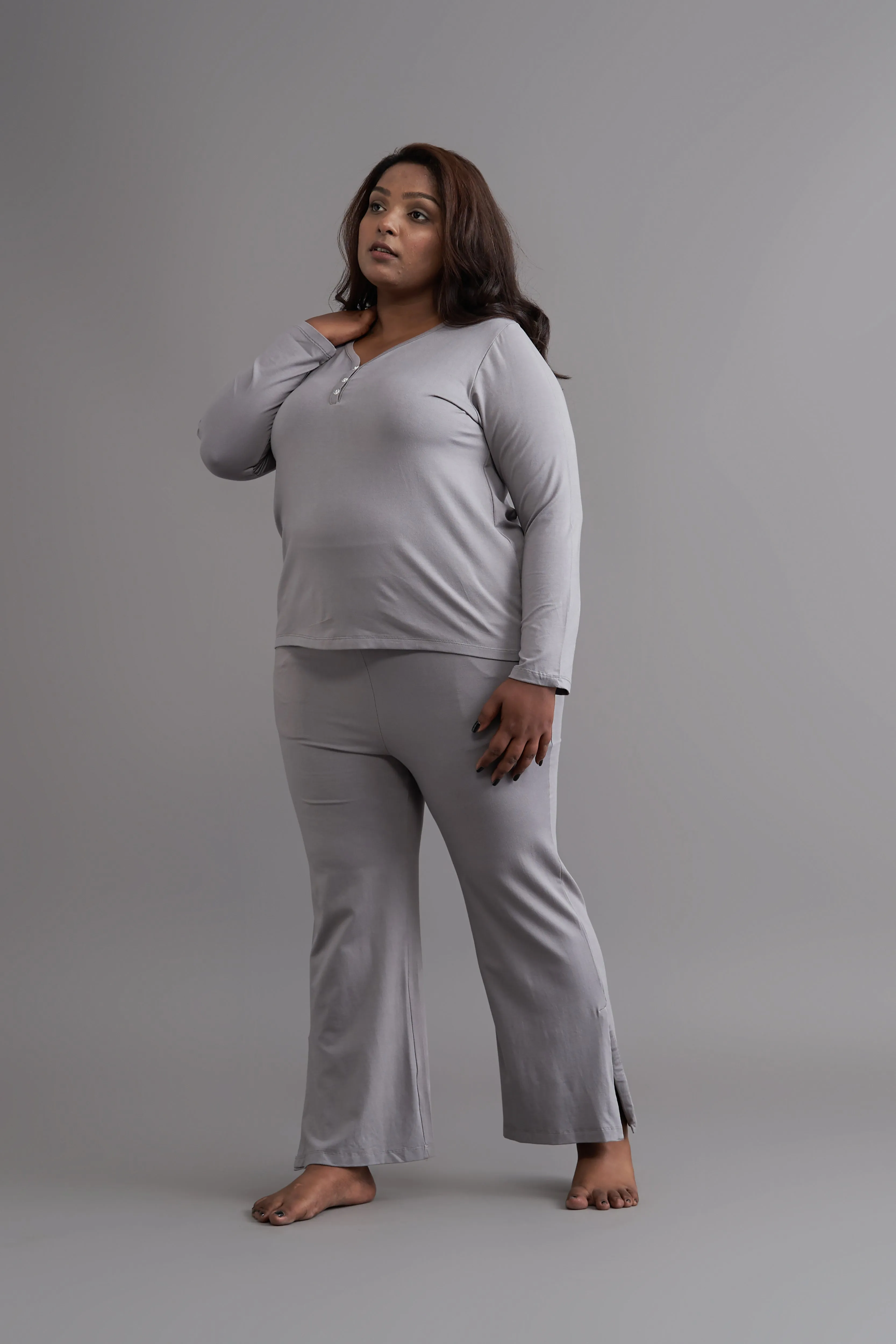 Day Dream Top: Dark Grey
