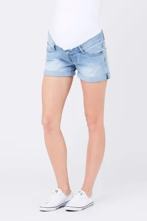 Denim Shorty Shorts