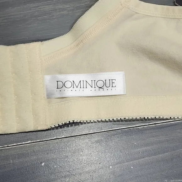 Dominique Marcelle Comfort Bra 46C Everyday Wirefree Champagne  5360