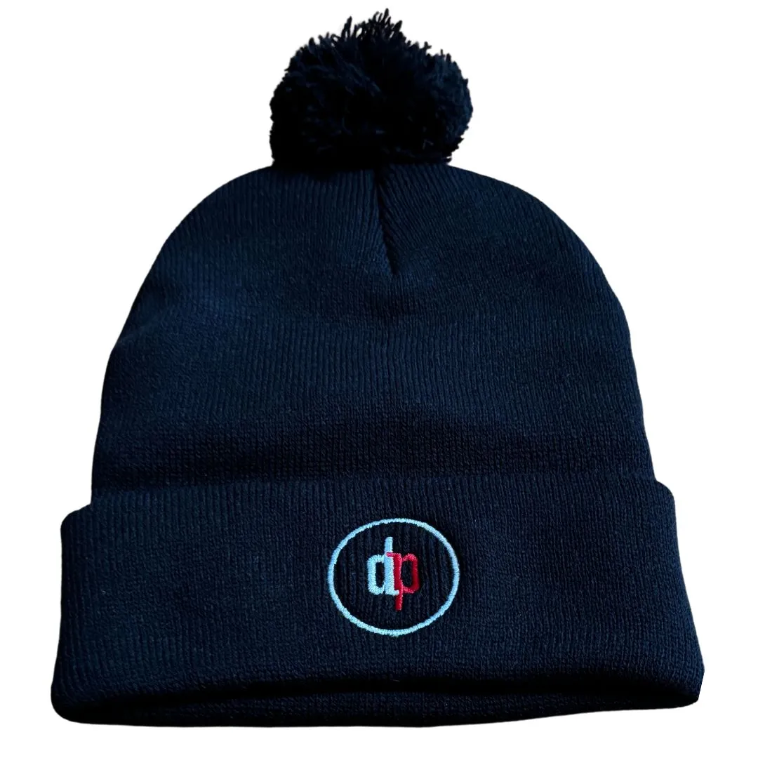 DP Logo Cuffed Beanie or Pom Pom Hat
