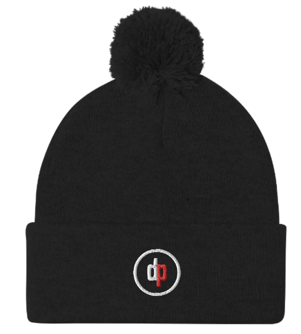DP Logo Cuffed Beanie or Pom Pom Hat