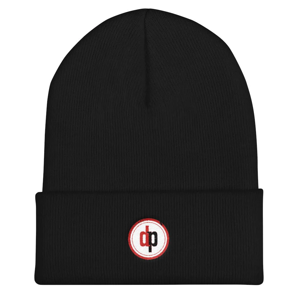 DP Logo Cuffed Beanie or Pom Pom Hat