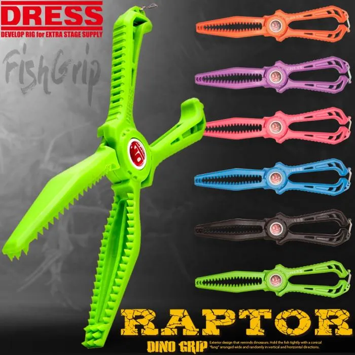 DRESS Fish Grip - DINO GRIP RAPTOR