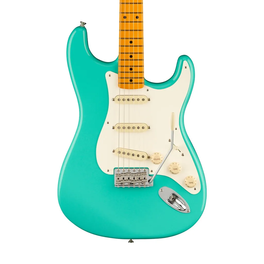 Fender American Vintage II 57 Stratocaster Electric Guitar, Maple FB, Sea Foam Green