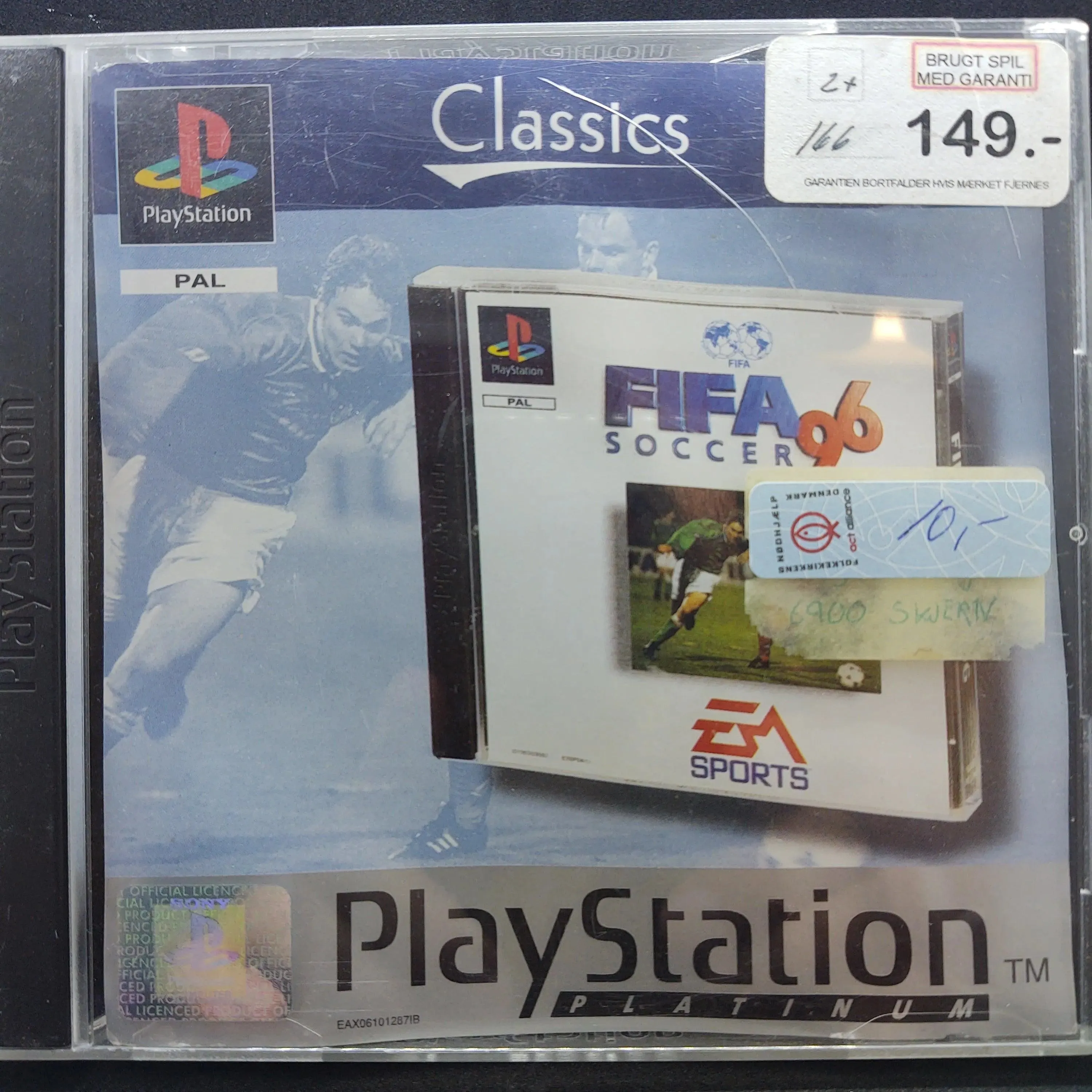 FIFA Soccer 96 (Platinum) (u. manual) (kosmetiske fejl)