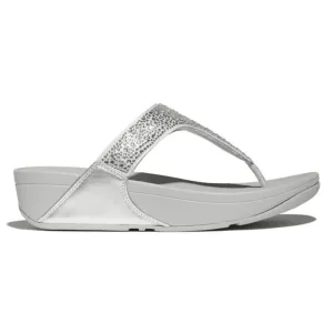 FitFlop Women's Lulu Crystal Mix Silver
