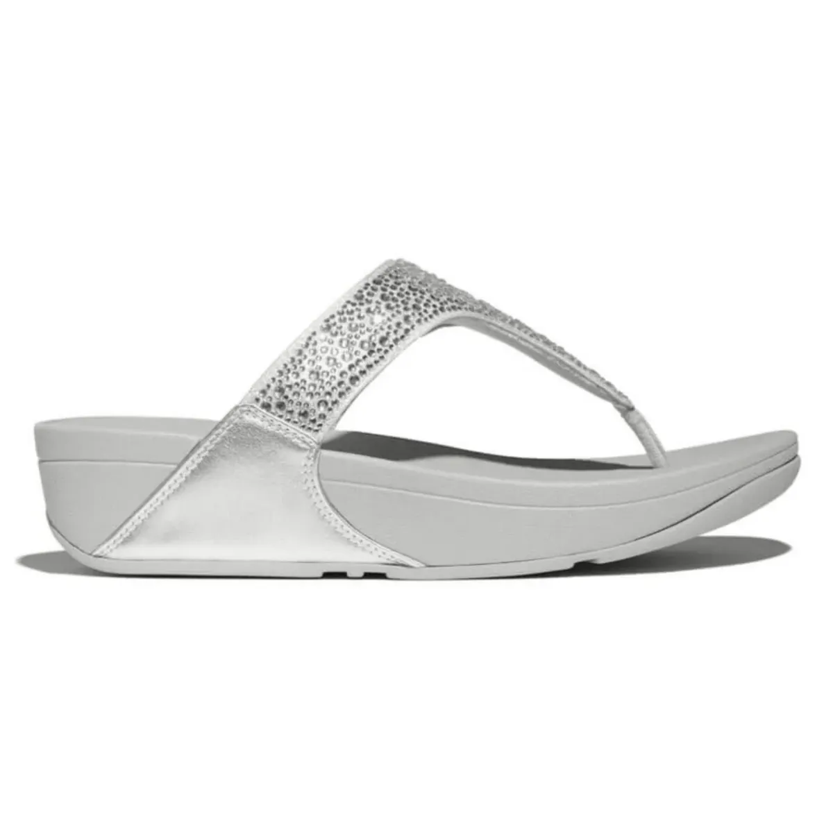FitFlop Women's Lulu Crystal Mix Silver
