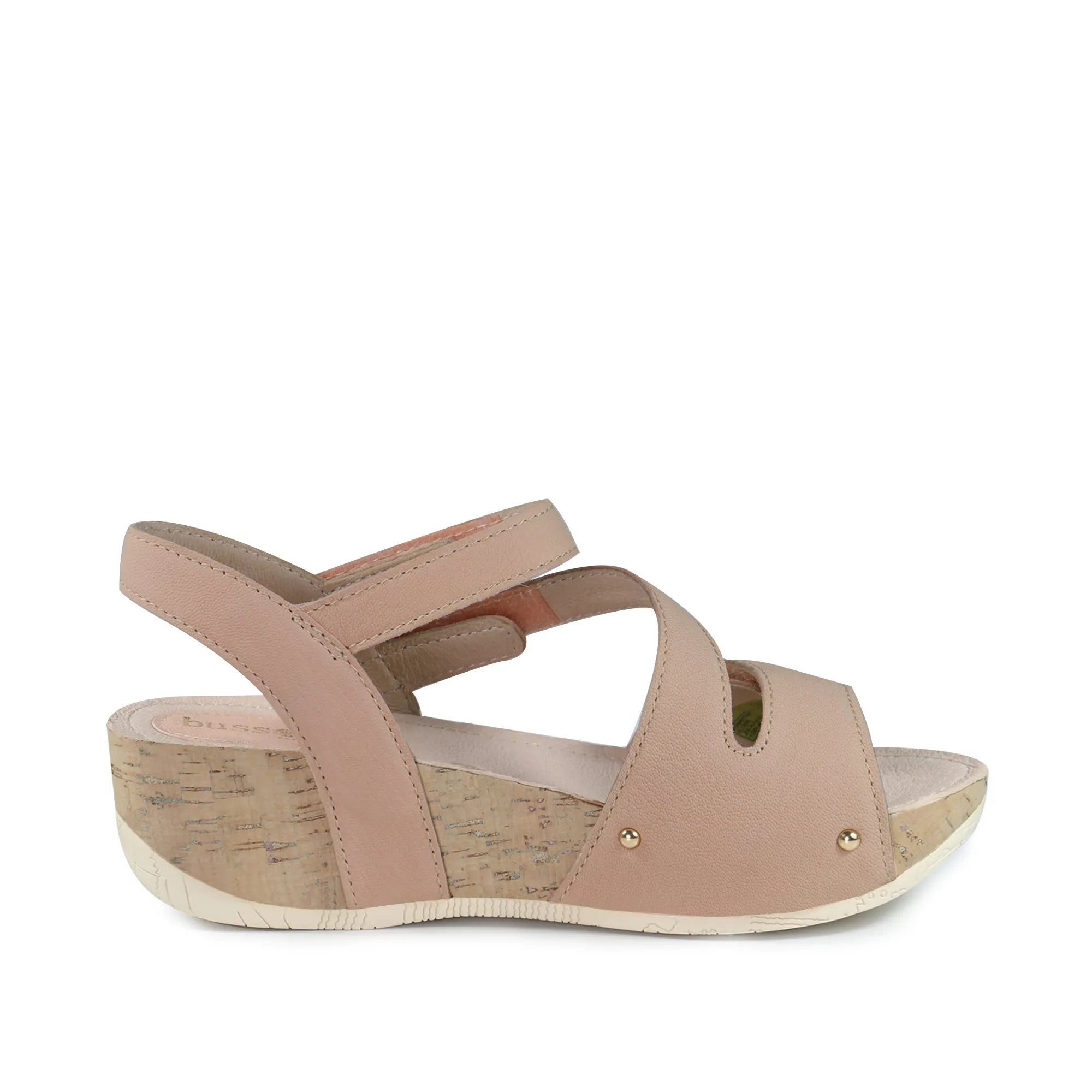 Formentera 2.0 Adjustable Straps Wedge Sandals (Nude)