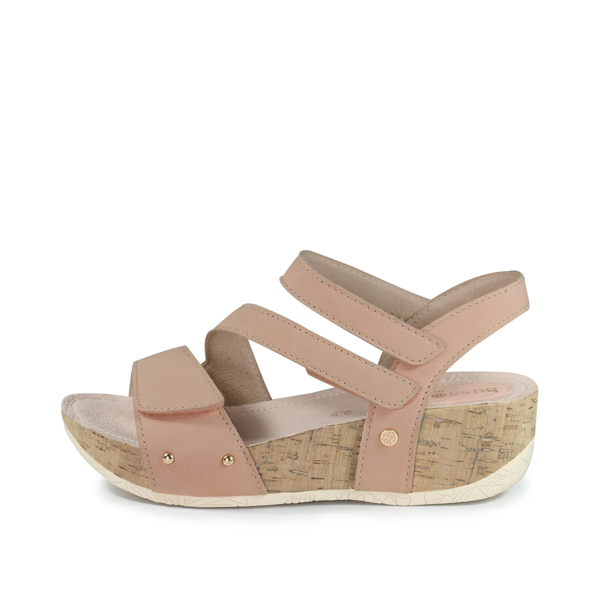 Formentera 2.0 Adjustable Straps Wedge Sandals (Nude)