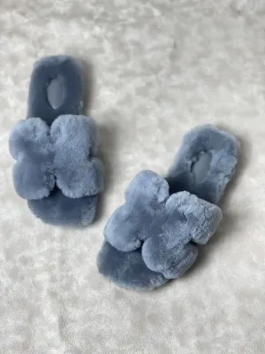 Fur Sandal