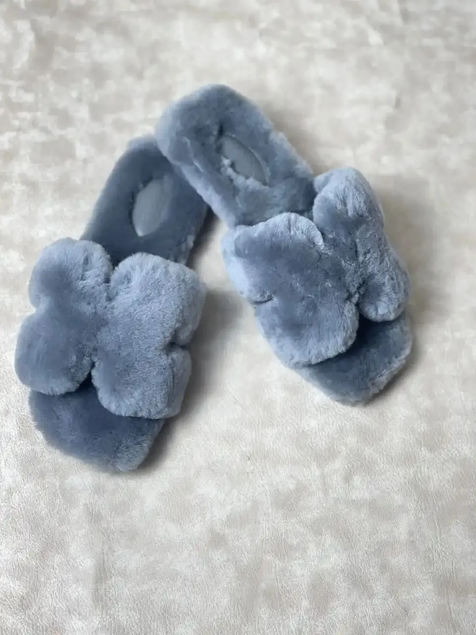 Fur Sandal