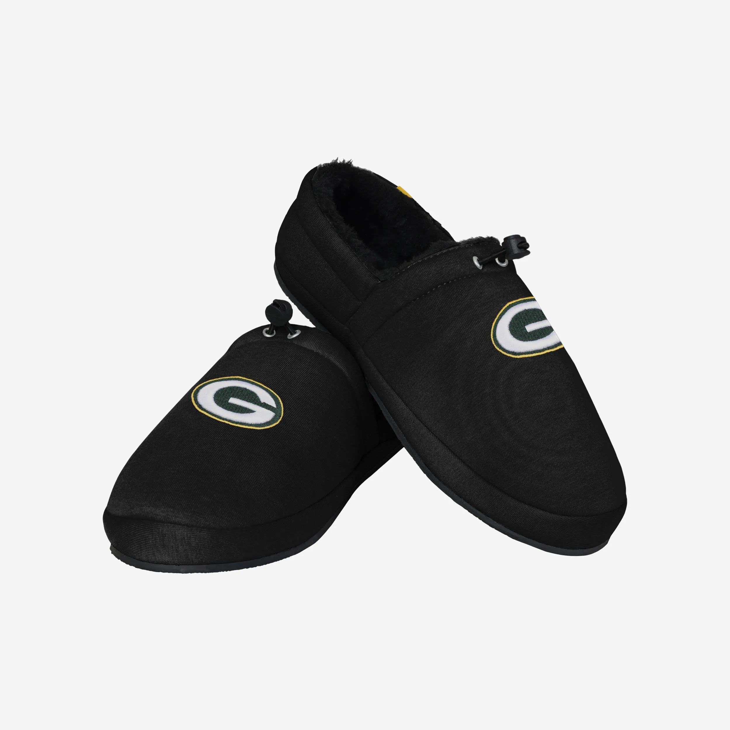 Green Bay Packers Big Logo Athletic Moccasin Slipper