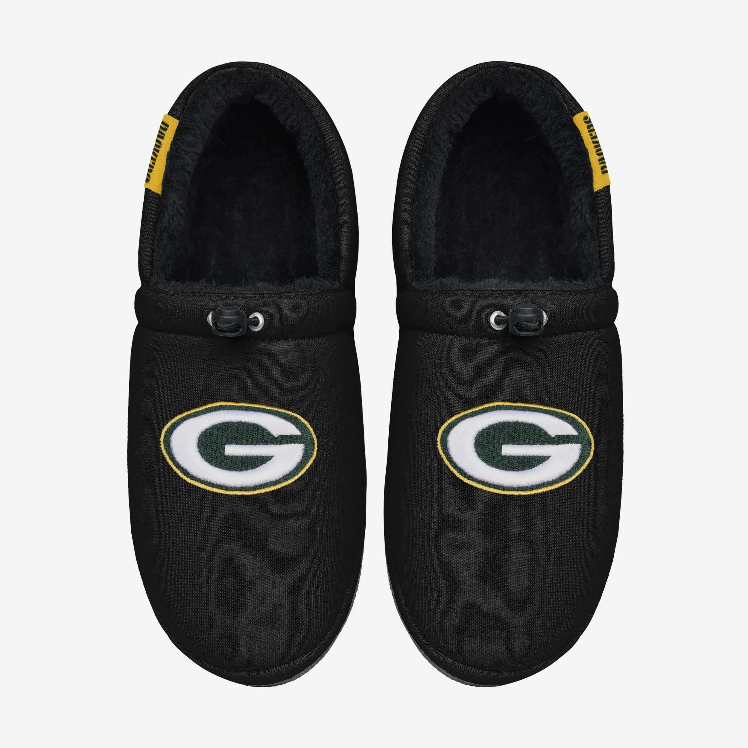 Green Bay Packers Big Logo Athletic Moccasin Slipper