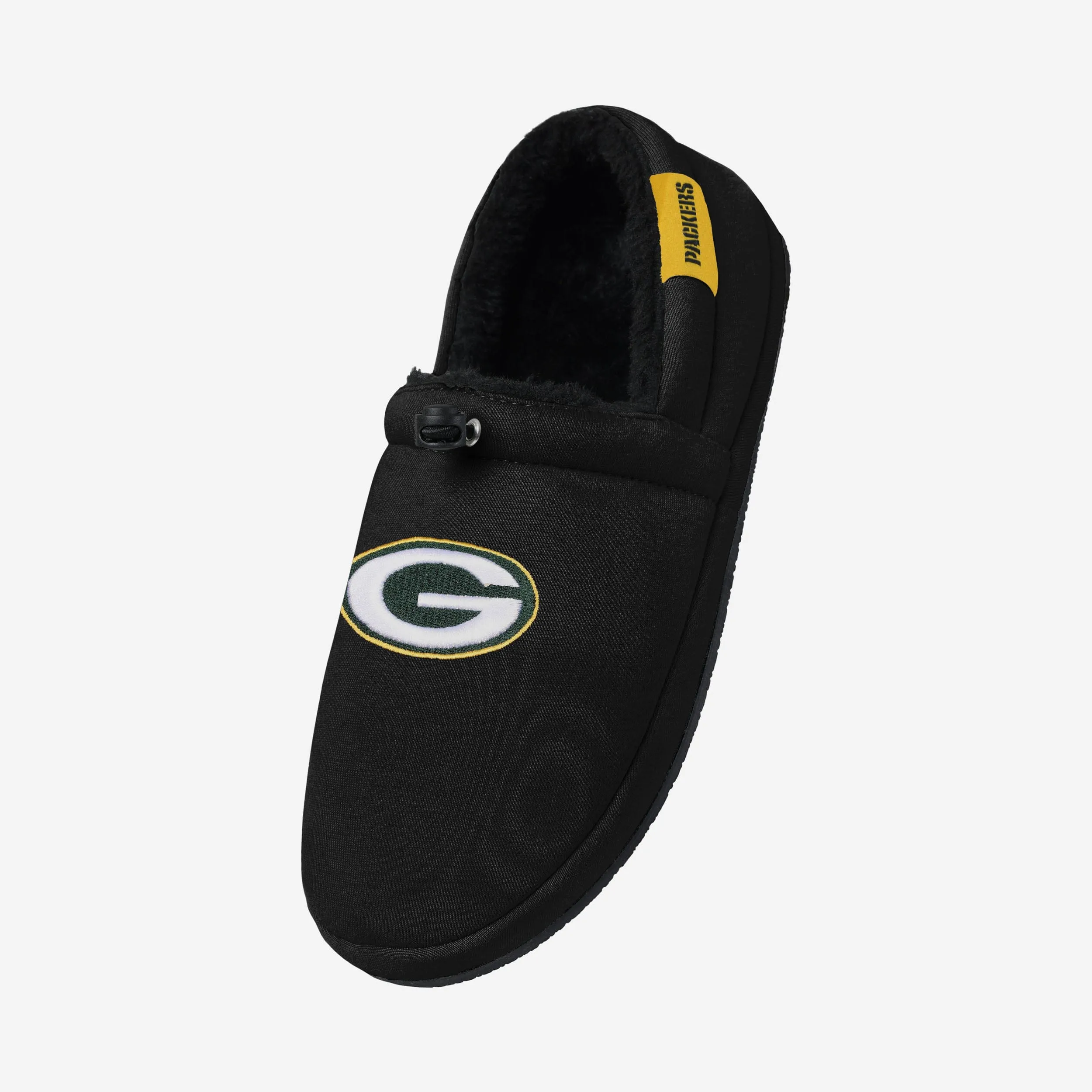 Green Bay Packers Big Logo Athletic Moccasin Slipper