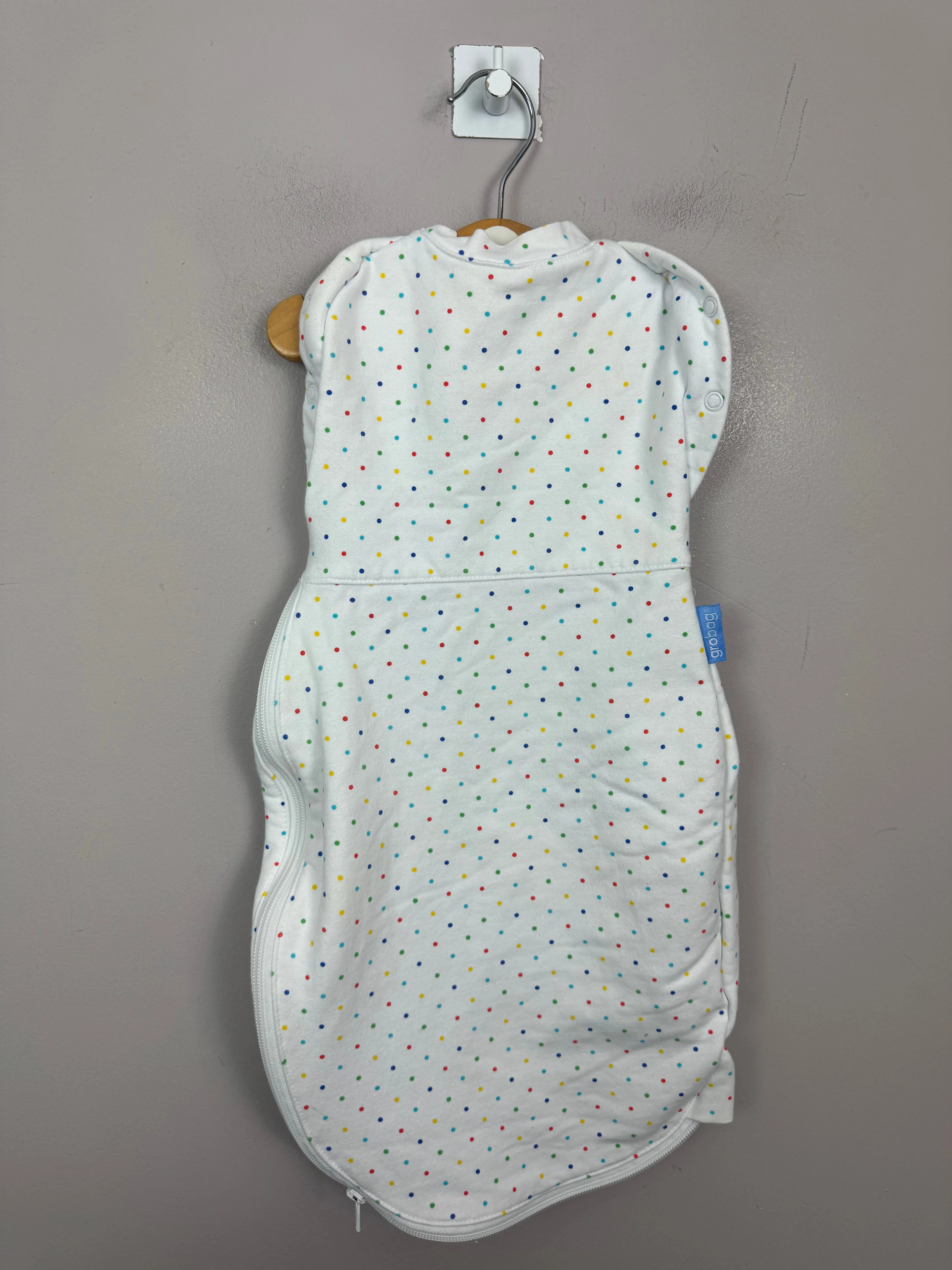 Grobag spot cosy swaddle bag 0-3m